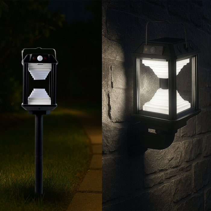 Premium Solar Induction LED Wall Lamp with Motion Sensor (1 Set) by Your Brand