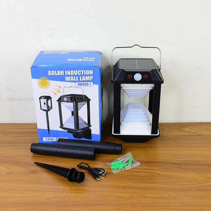 Premium Solar Induction LED Wall Lamp with Motion Sensor (1 Set) by Your Brand