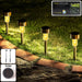 Solar Lawn Lamp Set of 12 Pc by Your Brand