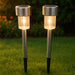Solar Lawn Lamp Set of 12 Pc by Your Brand