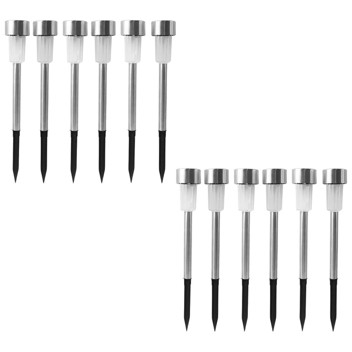 Solar Lawn Lamp Set of 12 Pc by Your Brand