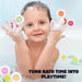 White Baby Spinner Toy Set – Sensory Suction Spin Toys (3 Pc Set) by Your Brand