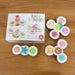 White Baby Spinner Toy Set – Sensory Suction Spin Toys (3 Pc Set) by Your Brand