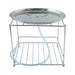 durable stainless steel utensil rack