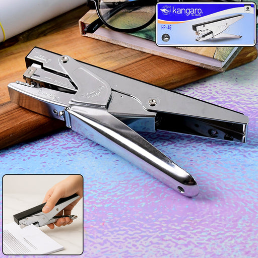 Kangaro HP-45 Heavy Duty Plier Stapler with Metal Body by Your Brand