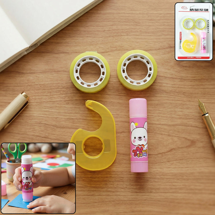 Premium 4 In 1 Stationery Kit Set 1 Pc by Your Brand