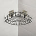 Easy-mount bathroom rack 