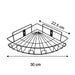 Durable corner rack        
