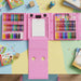 Super Mega Art & Craft Drawing Coloring Kit (208 Pc) by Your Brand
