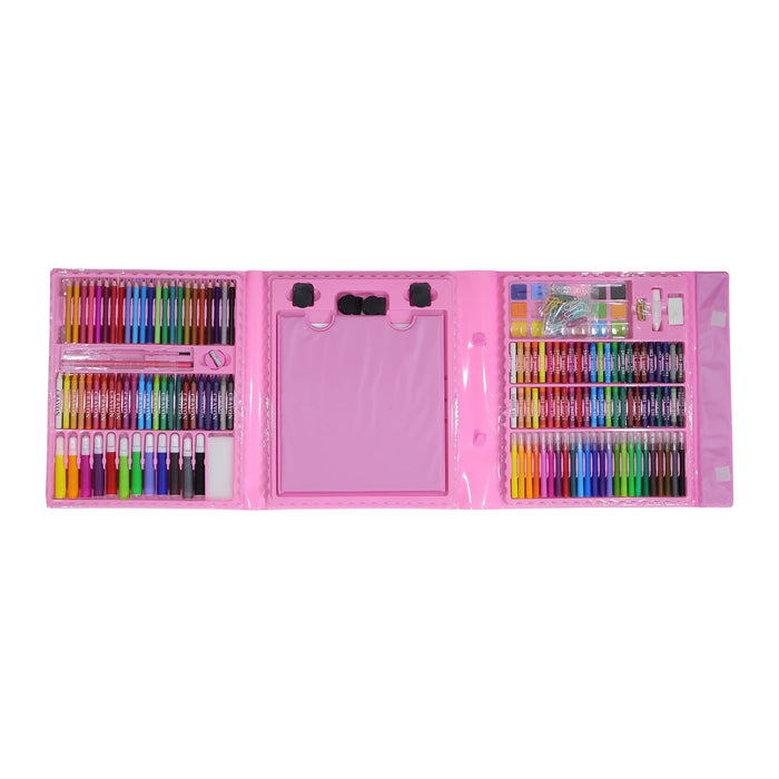 Super Mega Art & Craft Drawing Coloring Kit (208 Pc) by Your Brand