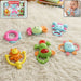 Play Cart Tiny Joys Rattle Toy Set – 6-in-1 Baby Rattles by Your Brand