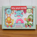 Play Cart Tiny Joys Rattle Toy Set – 6-in-1 Baby Rattles by Your Brand