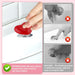 Heart-shaped Knob Pulls Toilet Press Button (4 Pc) by Your Brand