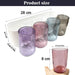 Space saving toothbrush wall holder