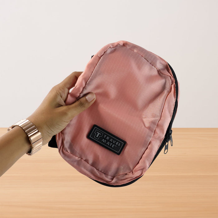 Premium Travel Mate Hanging Toiletry Bag (1 Pc) by Your Brand