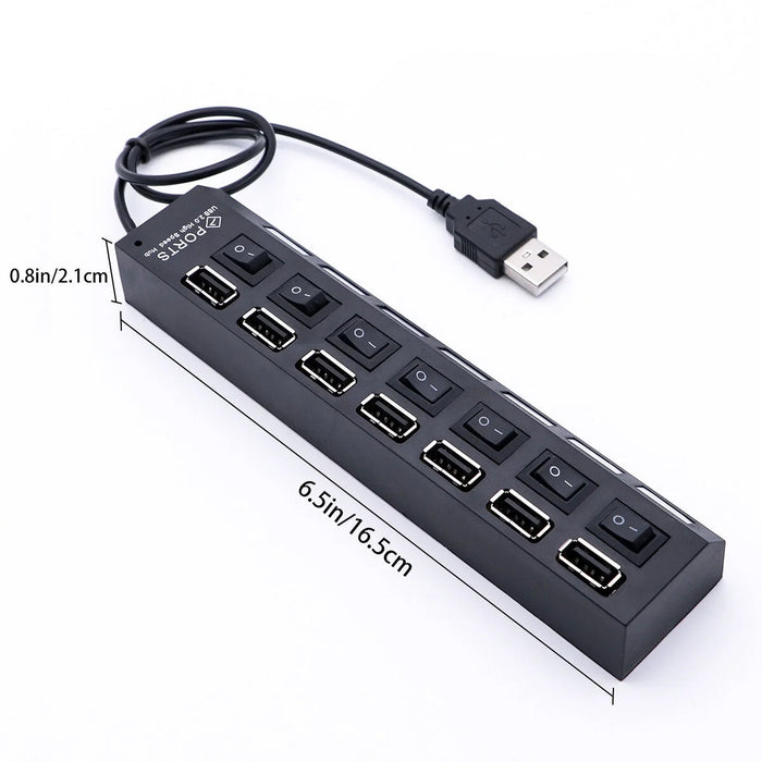 7 Port USB Spiltter