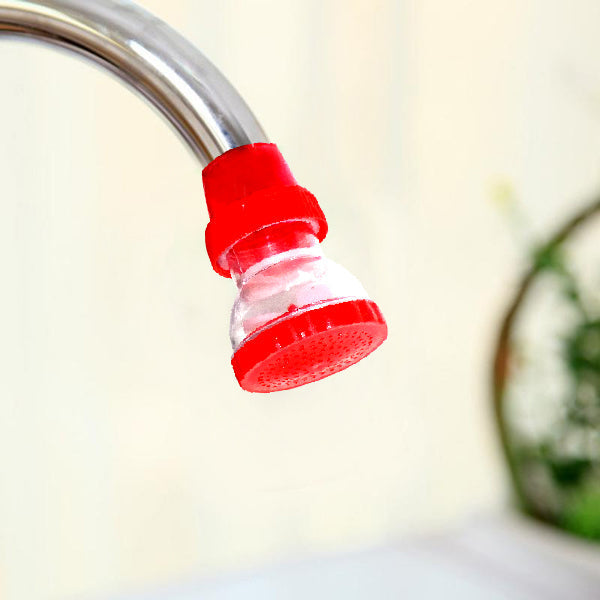 Small Plastic 360-Degree Shower Head Faucet by Your Brand