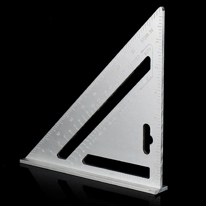 Light Weight Double Side Scale Triangle Measurement Hand Tool by Your Brand