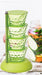 4-in-1 rotating pickle rack container for kitchen storage
