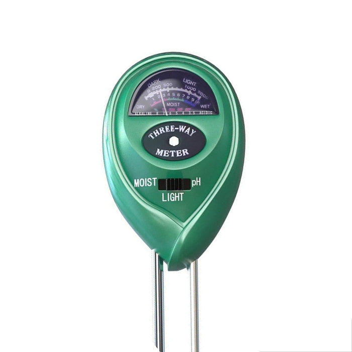 Soil Tester 3-in-1 Plant Moisture Sensor (Green) by Your Brand