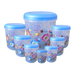 Stackable containers with seals