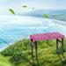 High-quality compact table, foldable for convenience and utility.