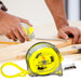Professional Measuring Tape- 5 Meter Yellow & Orange Colour (1 Pc) by Your Brand
