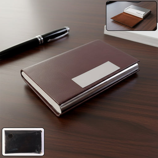 Premium Executive Business Card Holder (1 Pc) by Your Brand