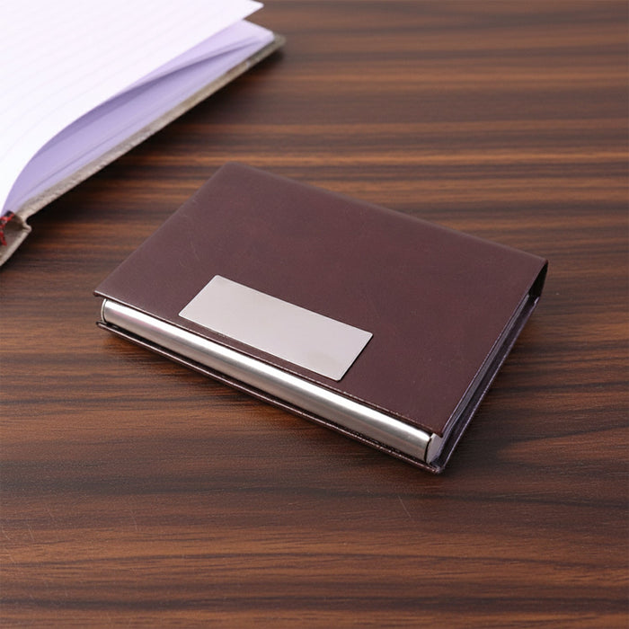 Premium Executive Business Card Holder (1 Pc) by Your Brand