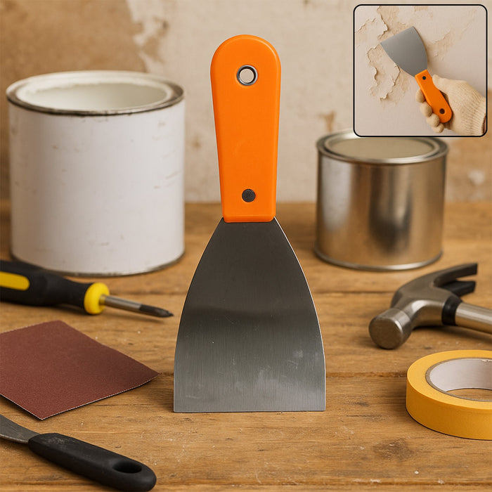 Putty Knife Set with Soft Rubber Handle (1 Pc) by Your Brand