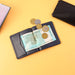 Premium Slim Bi-Fold Wallet for Men with Gift Box Packing by Your Brand