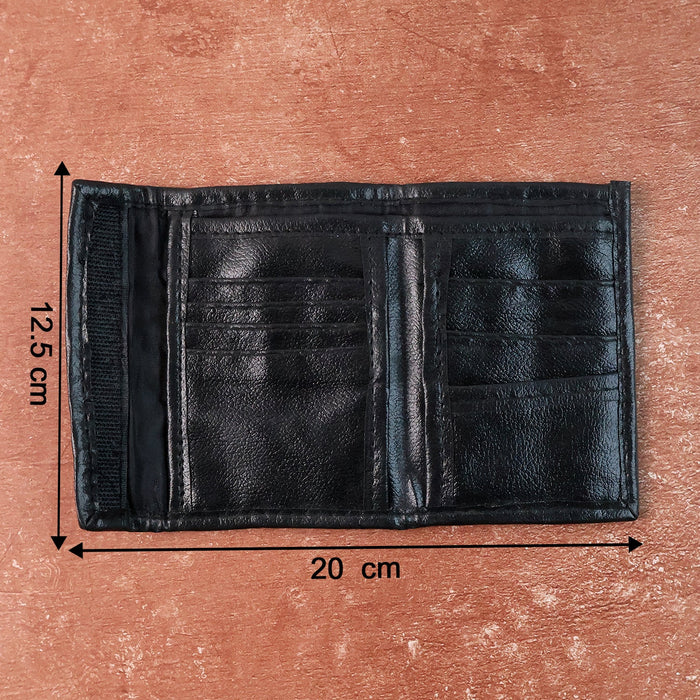 Premium Genuine Bi-Fold Wallet (1 Pc) by Your Brand