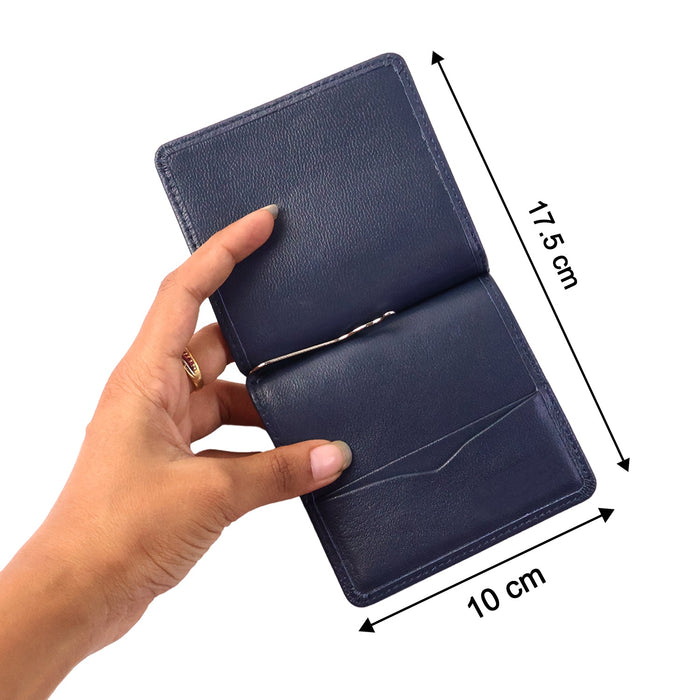 Premium Slim Bi-Fold Wallet for Men with Gift Box Packing by Your Brand