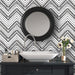Waterproof Chevron Pattern Wall Sticker
