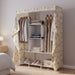 Space saving wardrobe organizer