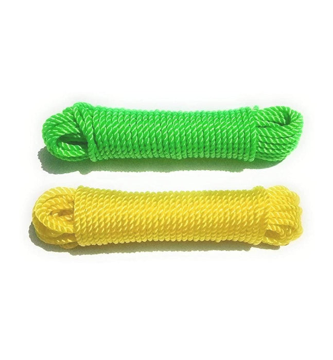 Multipurpose Rope For Both Indoor And Outdoor Purpose (8 Meter / 1 Pc / Mix Color) by Your Brand