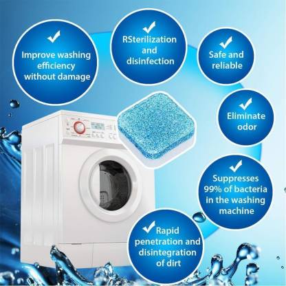 Washing Machine Stain Tank Cleaner Deep Cleaning Detergent Tablet ( 1pc ) by Your Brand