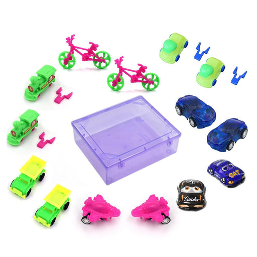 Toys for Kids Friction Powered Vehicle Toy ( Pack of 15) by Your Brand