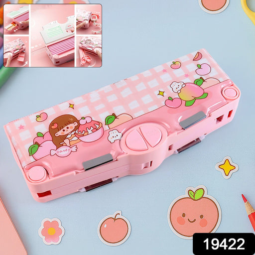 Multifunctional Cartoon Pencil Box (1 Pc) by Your Brand