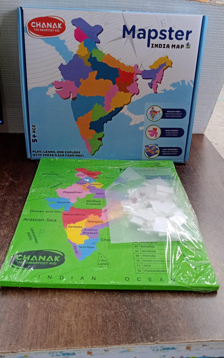 Aditi Mapster India Map EVA Foam Puzzle Set by Your Brand