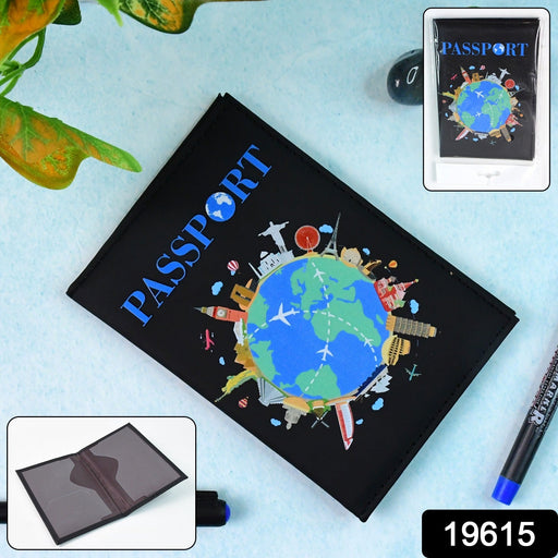 Stylish Printed Passport Holder Cover (1 Pc) by Your Brand