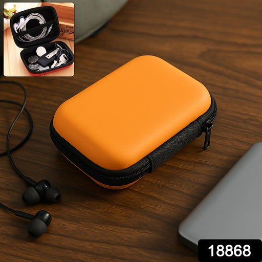 Premium Hard Shell Portable Storage Case with Zipper Closure (1 Pc) by Your Brand