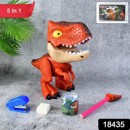 Dinosaur Shaped Stationery Gift Set for Kids Set (Mix Design) by Your Brand