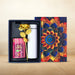 Effete Rose Almonds Gift Hamper, Golden Rose With Bottle (3 Pc Set), Mix Color by Your Brand