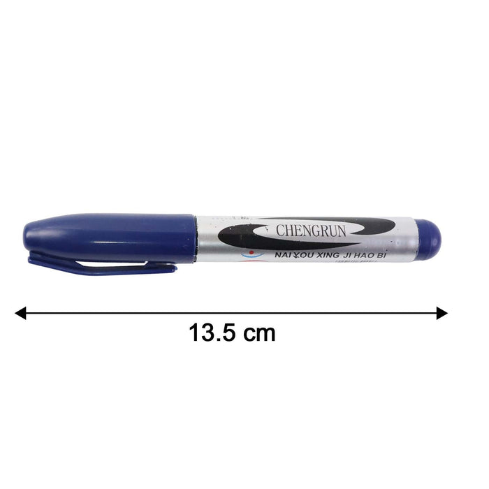 Premium Permanent Blue Marker Pen (1 Pc) by Your Brand