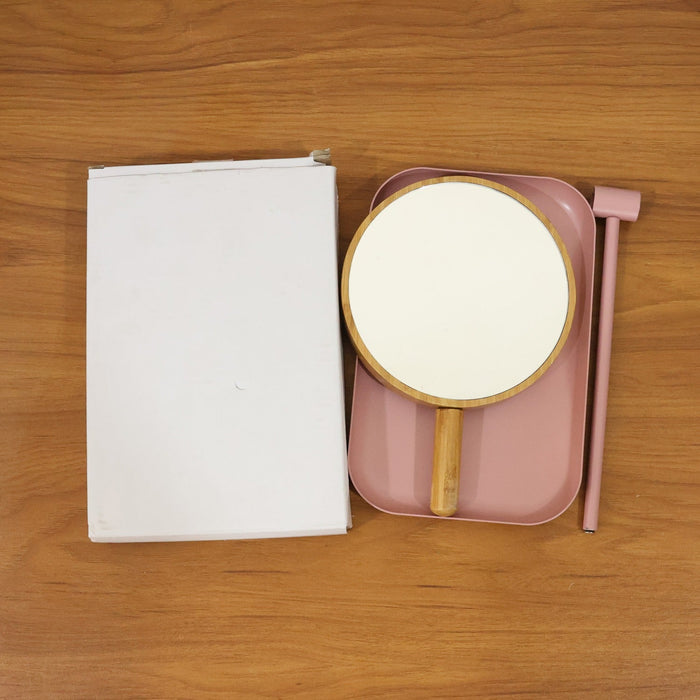 Modern Round Tabletop Makeup Mirror (1 Set)