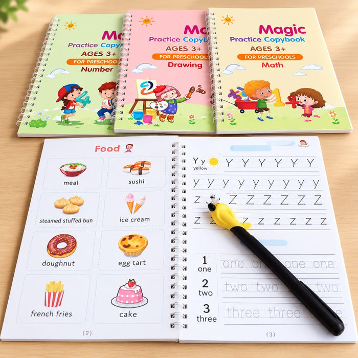 4485 Transform Your Writing Skills with the Magic Practice Copybook Set A-127 - Uncategorized Magic Kits