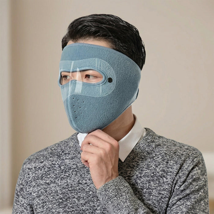 Reusable Anti Fog Face Mask with Eye Shield (1 Pc, Big Size) by Your Brand