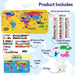 Aditi Mapster World Map EVA Foam Puzzle Set by Your Brand