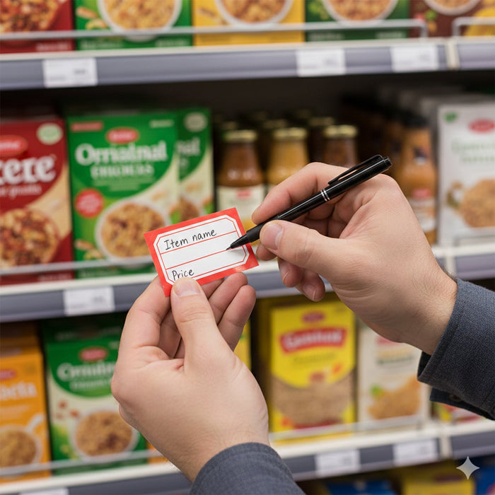 10 Sheets Self-Adhesive Label Stickers by Your Brand